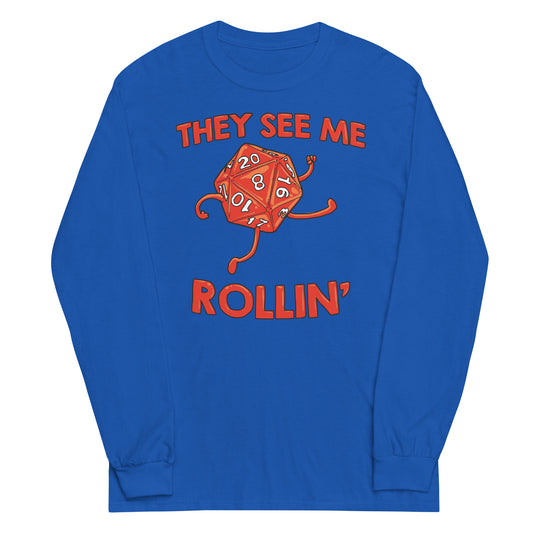 They See Me Rollin' Unisex Long Sleeve Tee