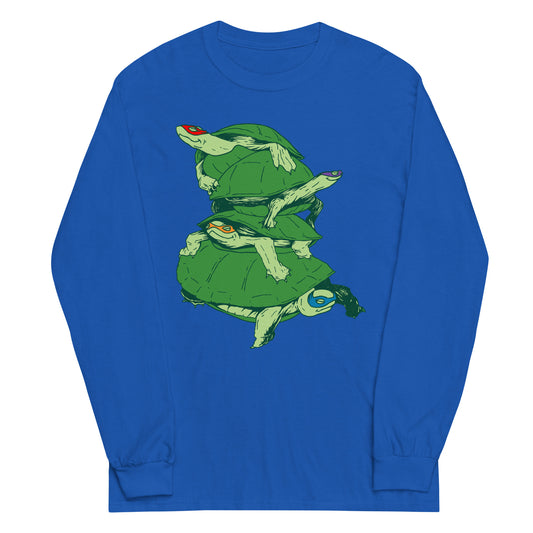 Masked Turtles Unisex Long Sleeve Tee