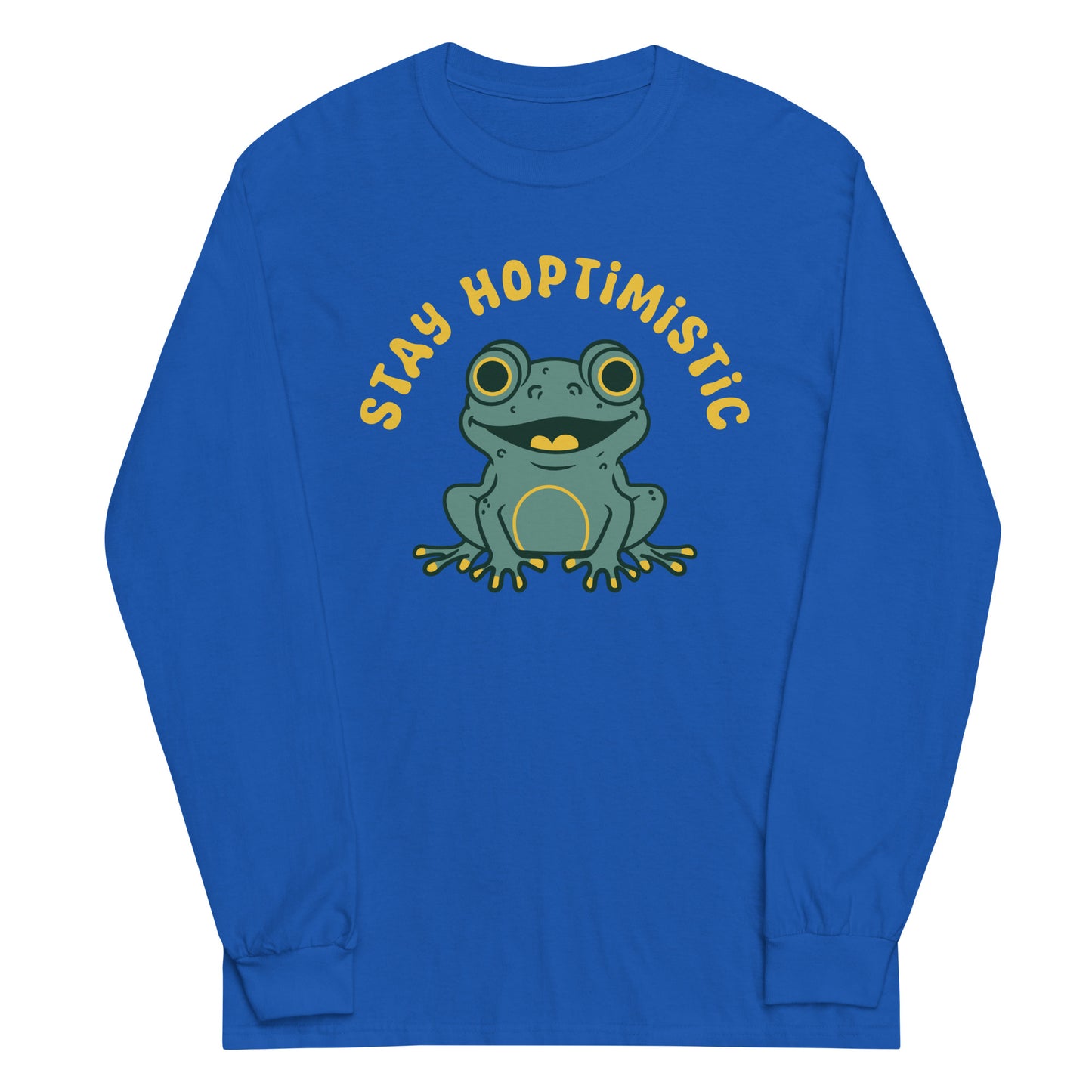 Stay Hoptimistic Unisex Long Sleeve Tee