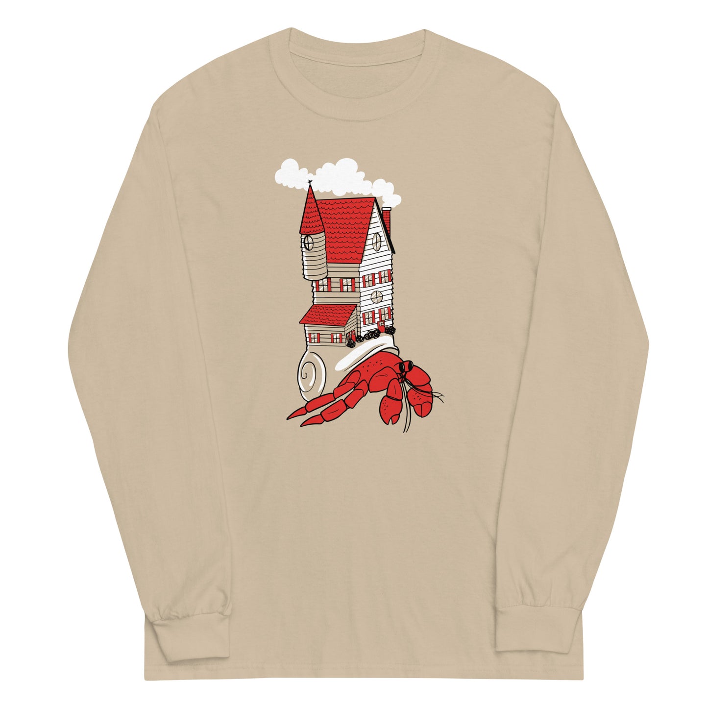 Hermit Home Unisex Long Sleeve Tee