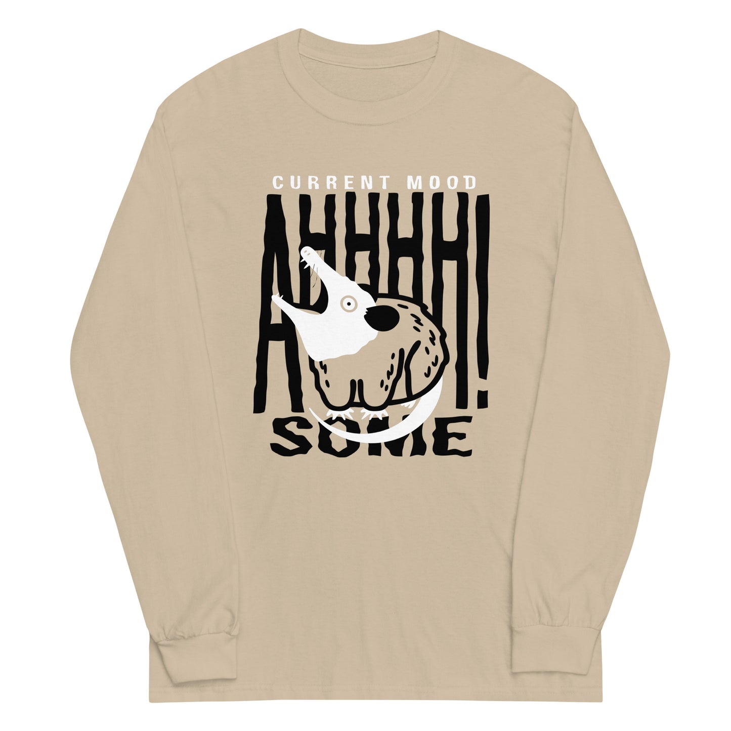 Current Mood Ahhhhsome Unisex Long Sleeve Tee