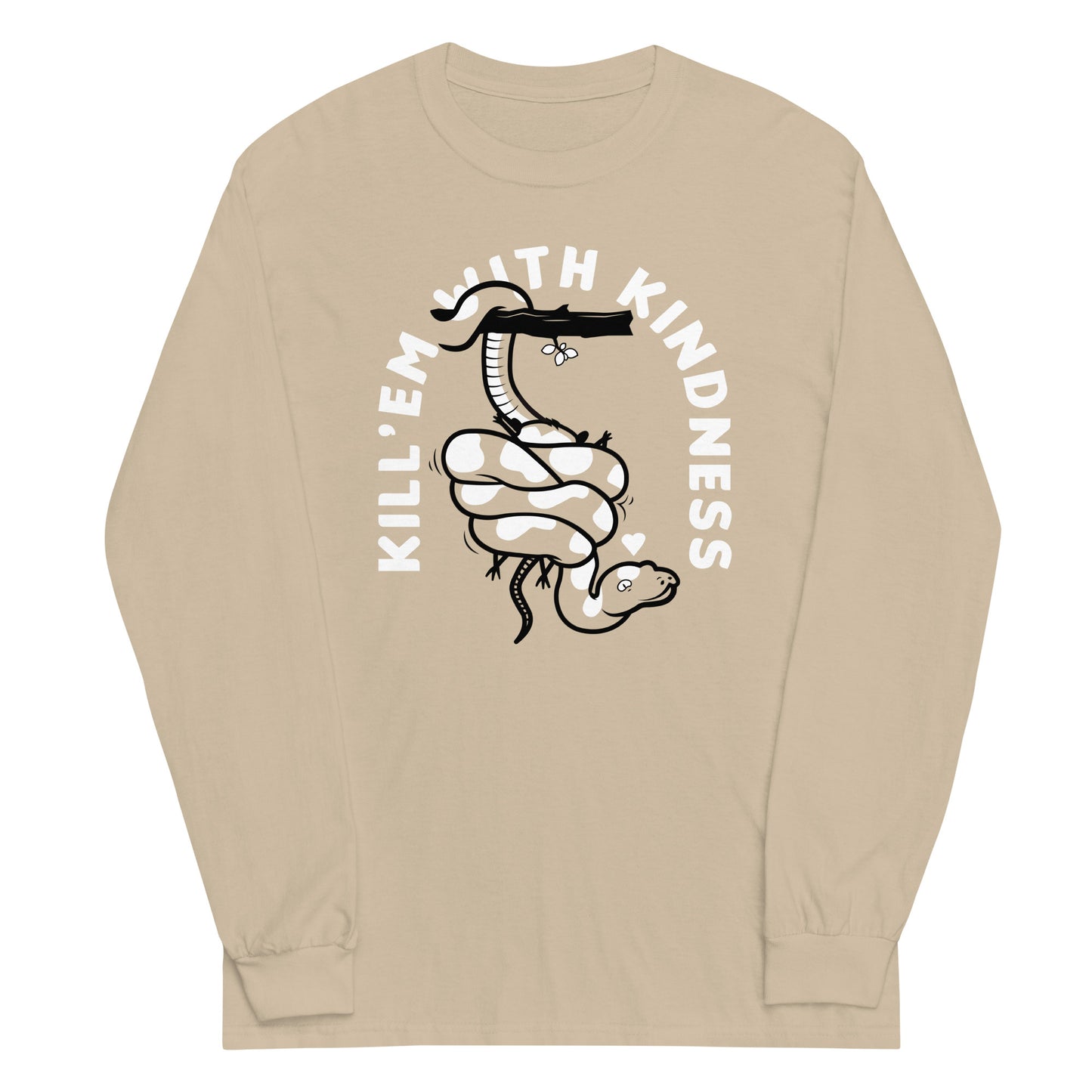 Kill 'em With Kindness Unisex Long Sleeve Tee