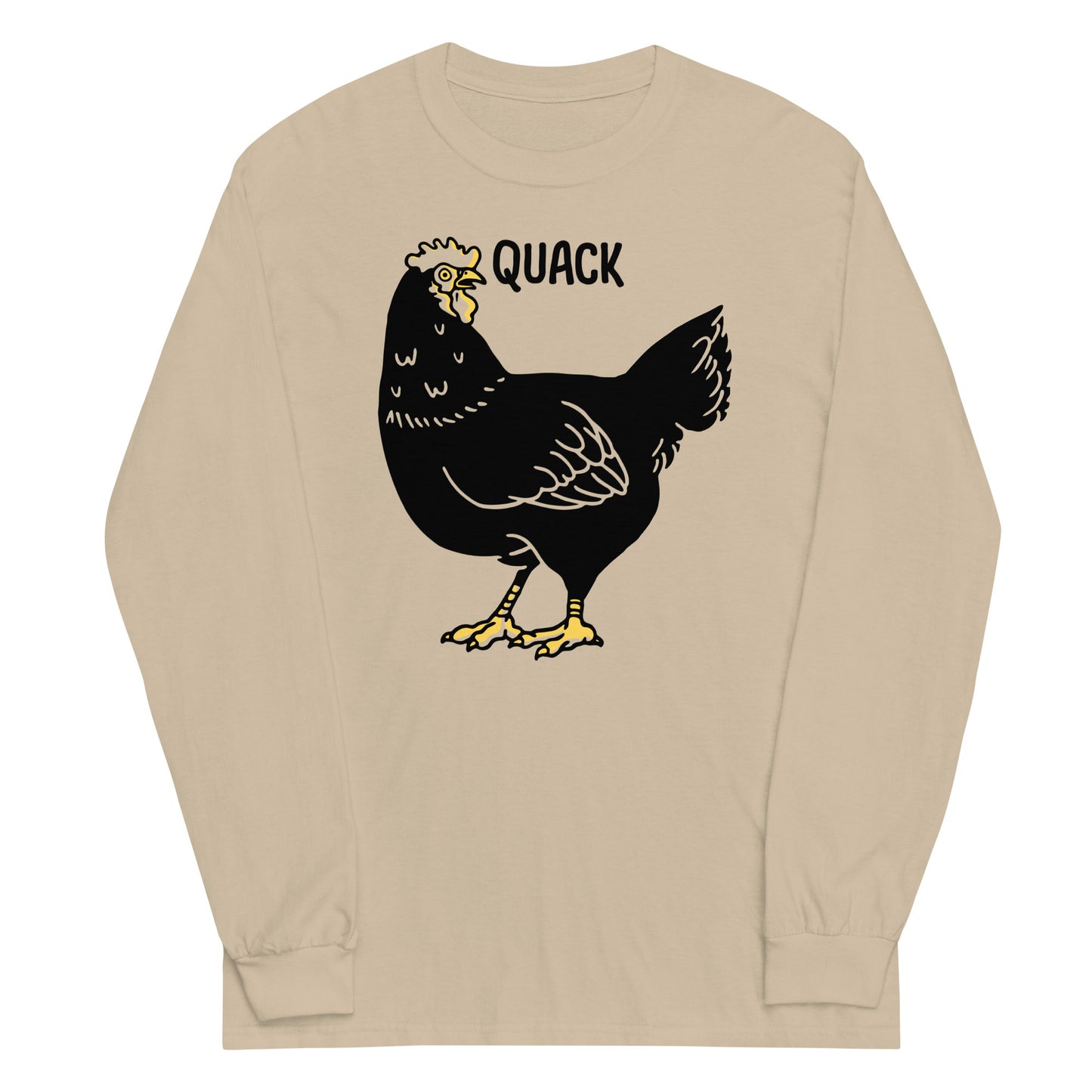 Quack Bird Unisex Long Sleeve Tee