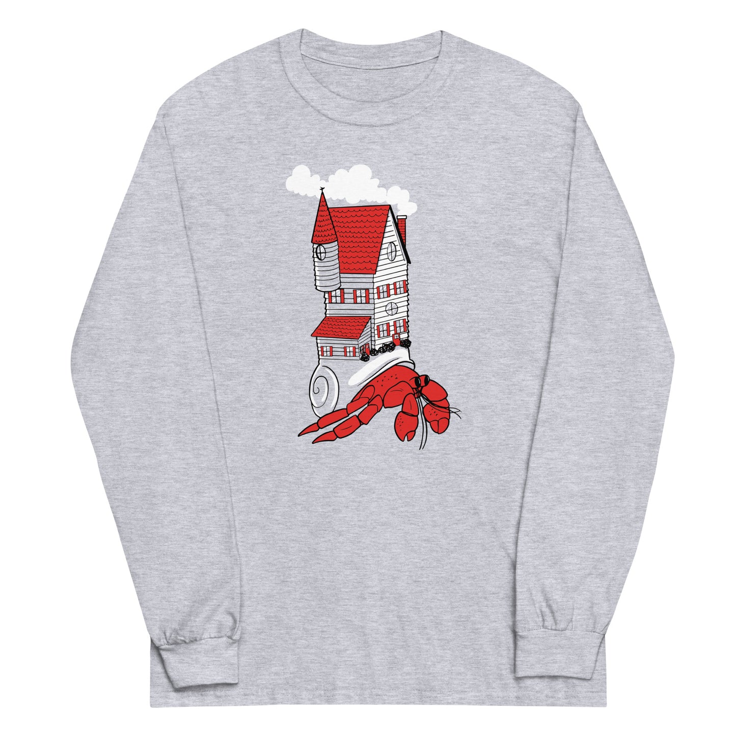 Hermit Home Unisex Long Sleeve Tee