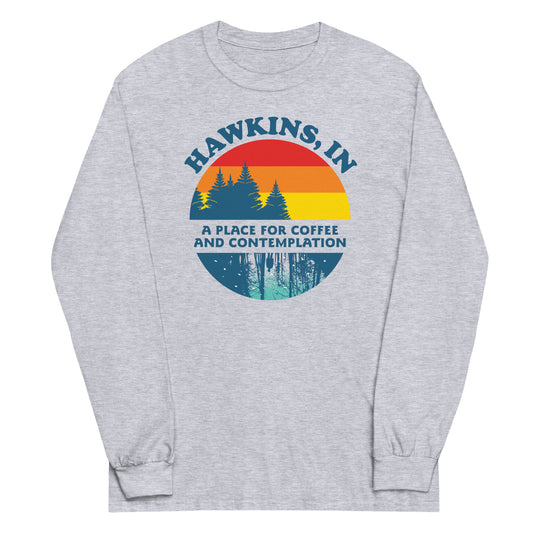 Hawkins Retro Unisex Long Sleeve Tee