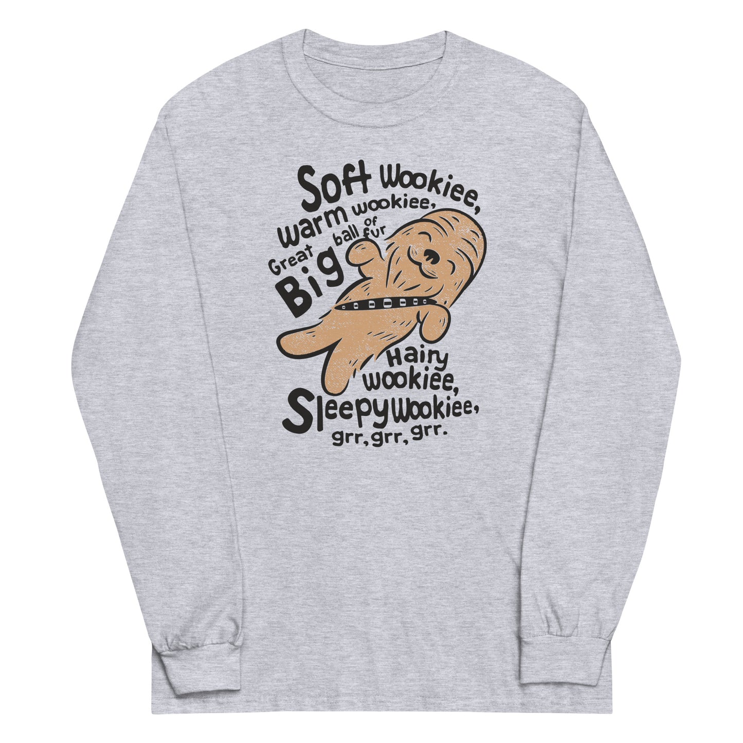 Soft Wookiee, Warm Wookiee Unisex Long Sleeve Tee