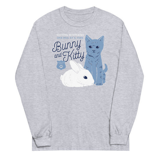 Bunny And Kitty Unisex Long Sleeve Tee