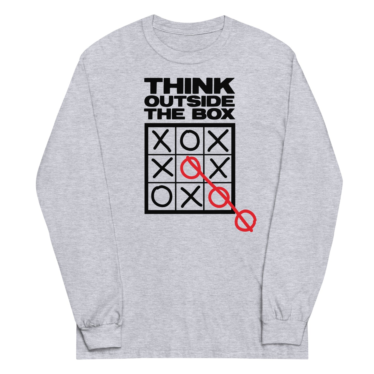 Think Outside The Box Unisex Long Sleeve Tee