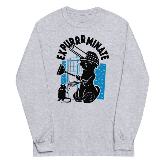 Expurrrminate Unisex Long Sleeve Tee