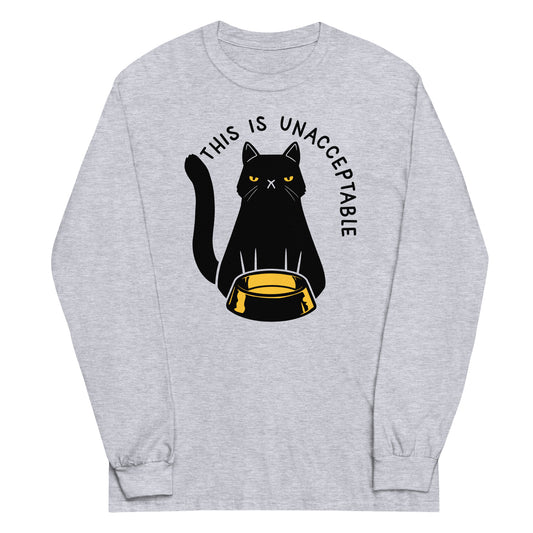 This Is Unacceptable Unisex Long Sleeve Tee