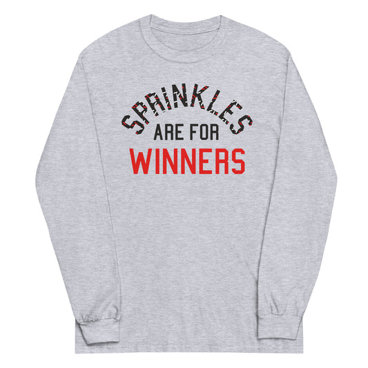 Sprinkles Are For Winners Unisex Long Sleeve Tee