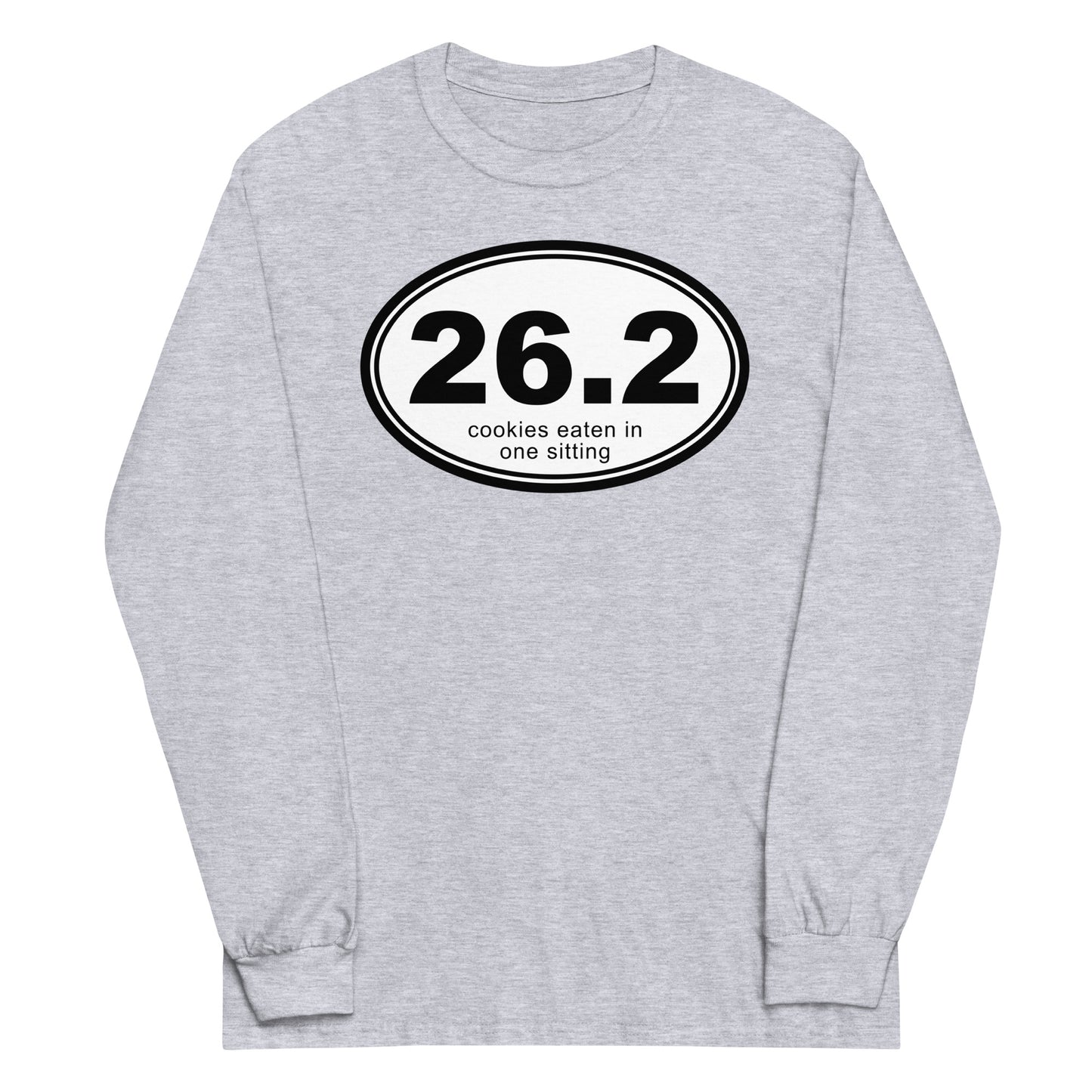 26.2 Cookies Eaten In One Sitting Unisex Long Sleeve Tee