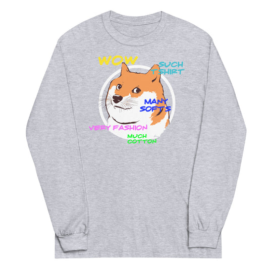 Doge Shirt Unisex Long Sleeve Tee