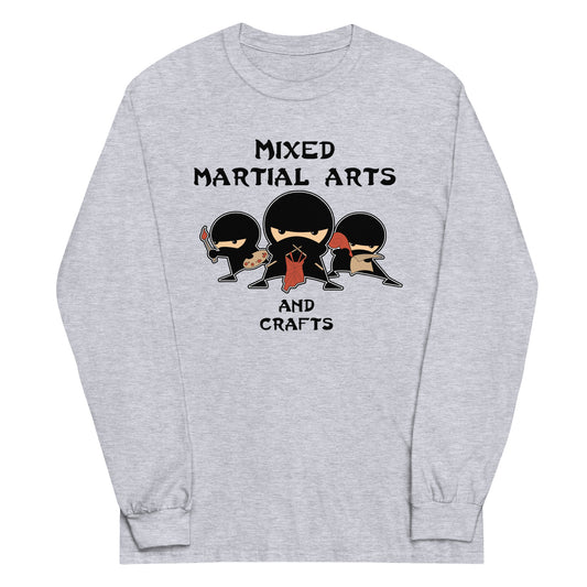 Mixed Martial Arts and Crafts Unisex Long Sleeve Tee