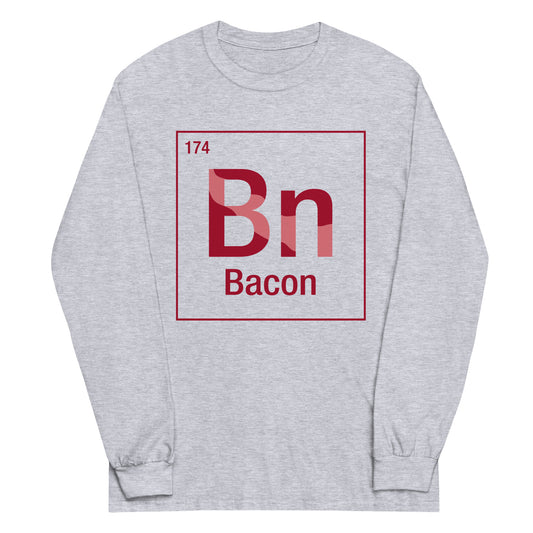 Bacon Element Unisex Long Sleeve Tee