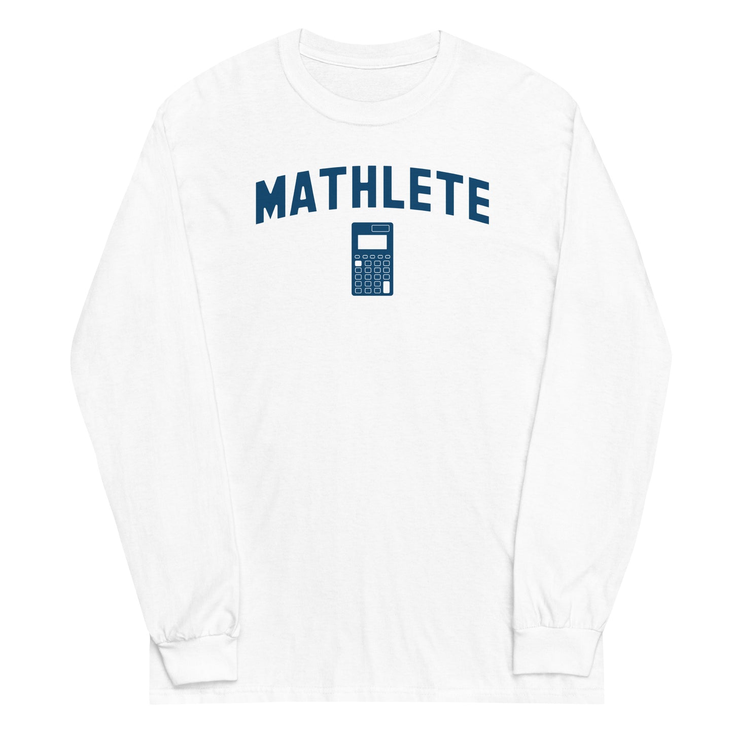 Mathlete Unisex Long Sleeve Tee