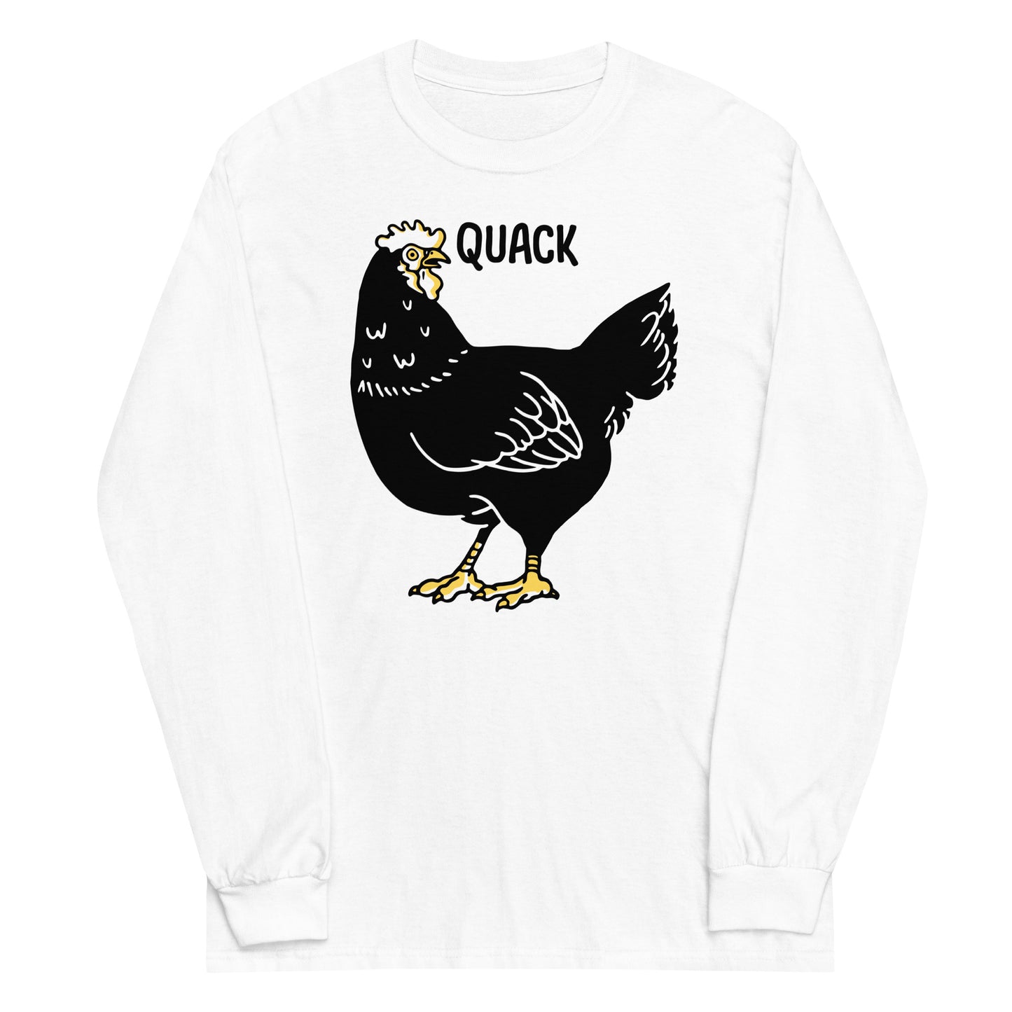 Quack Bird Unisex Long Sleeve Tee