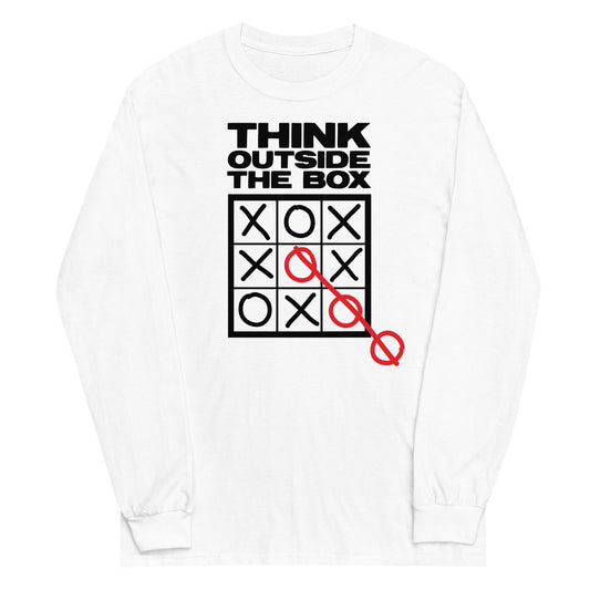 Think Outside The Box Unisex Long Sleeve Tee