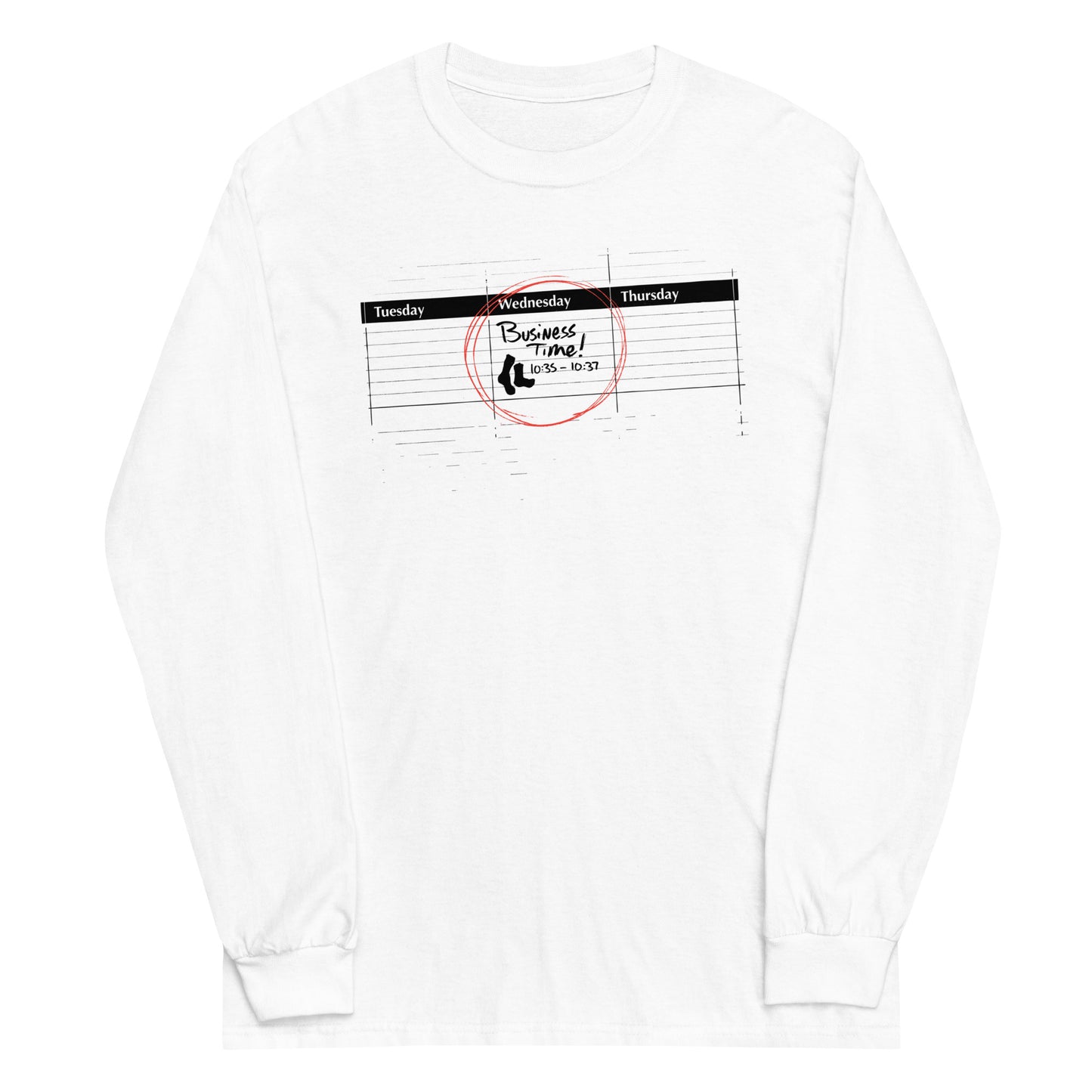 It's Business Time Unisex Long Sleeve Tee