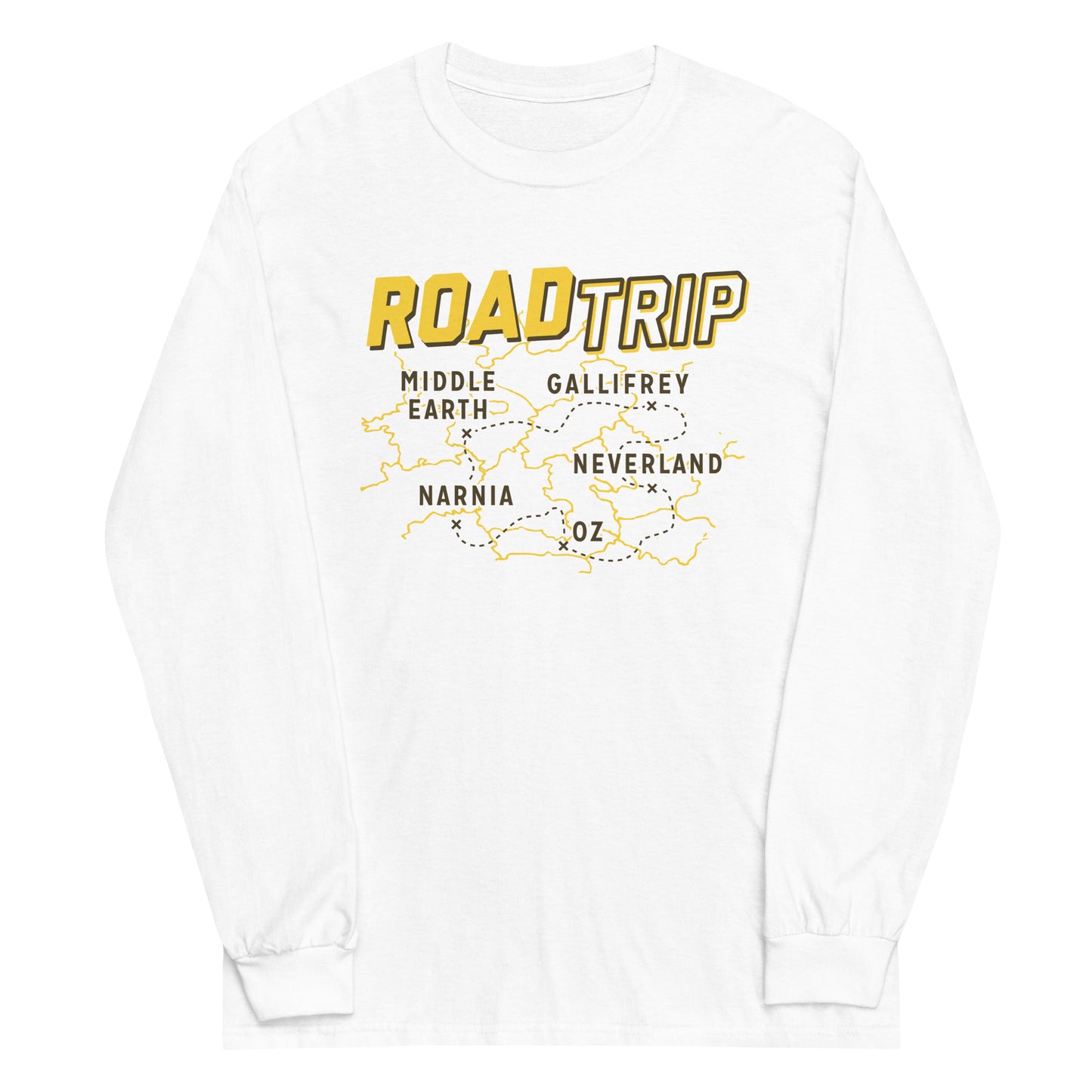 Road Trip Unisex Long Sleeve Tee