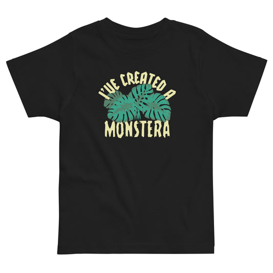 I've Created A Monstera Kid's Toddler Tee