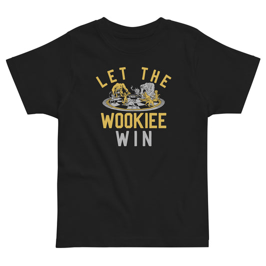 Let The Wookiee Win Kid's Toddler Tee