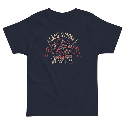 Camp S'more Worry Less Kid's Toddler Tee