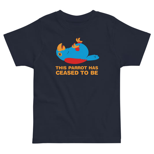 This Parrot Has Ceased To Be Kid's Toddler Tee