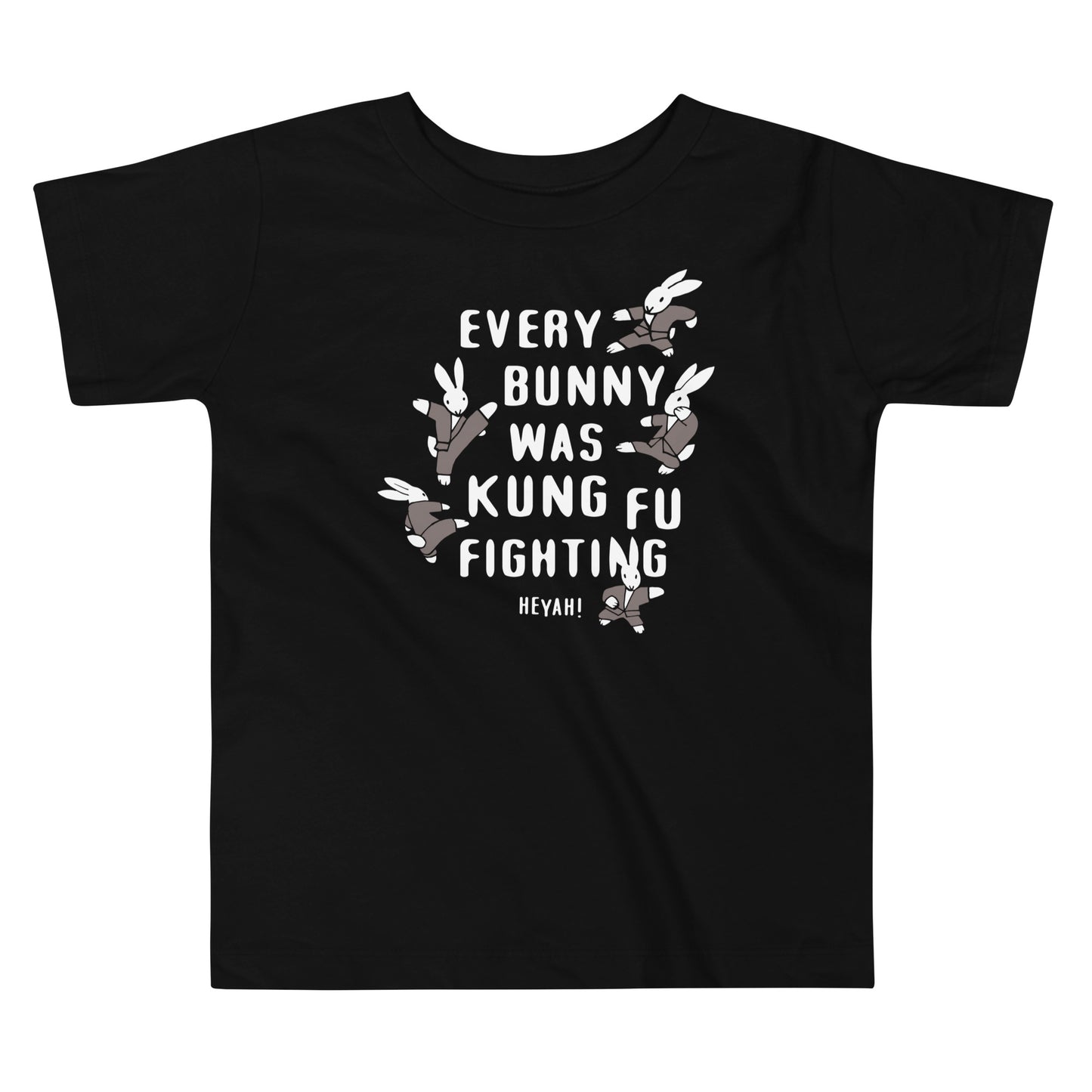 Every Bunny Was Kung Fu Fighting Kid's Toddler Tee