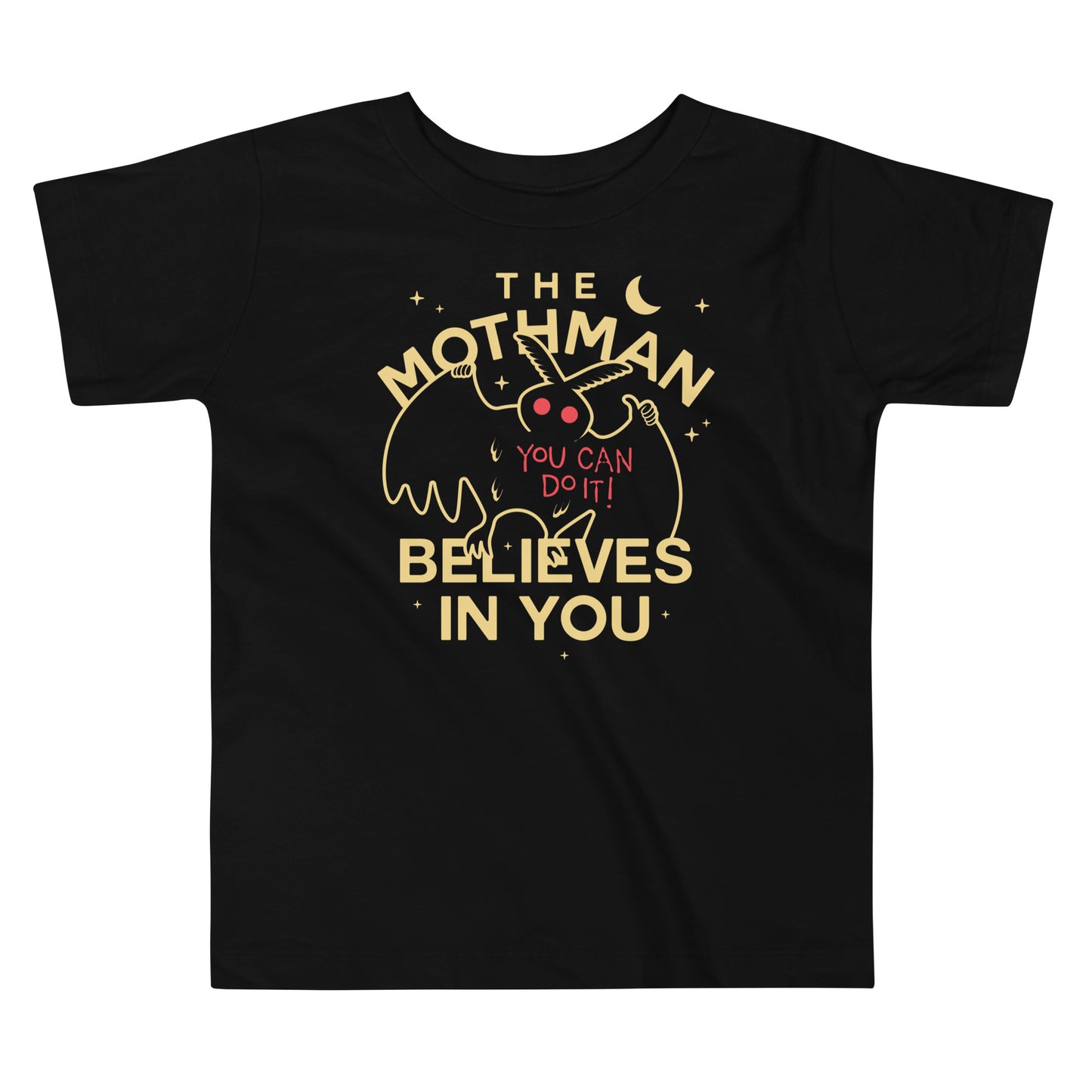 The Mothman Believes In You Kid's Toddler Tee