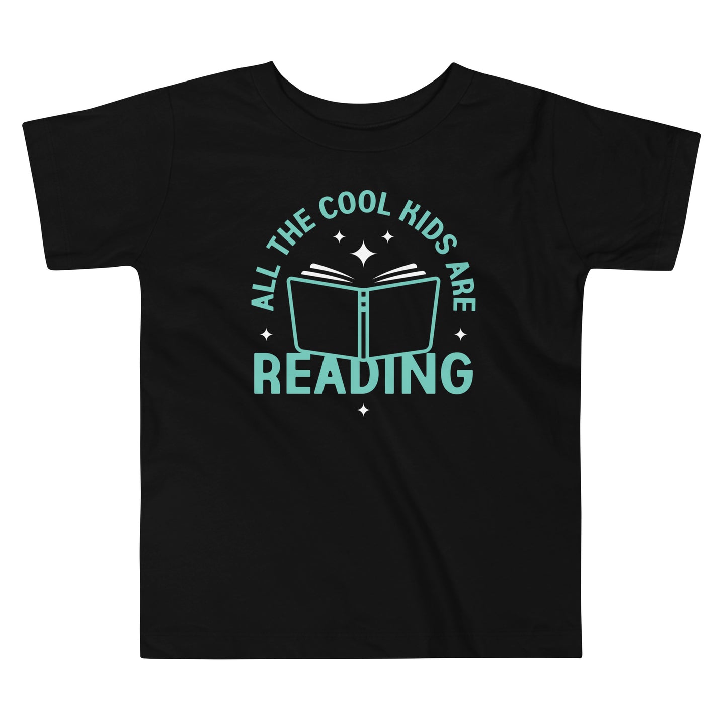 All The Cool Kids Are Reading Kid's Toddler Tee