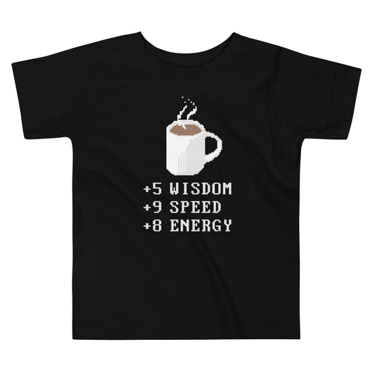 Coffee Plus To Stats Kid's Toddler Tee