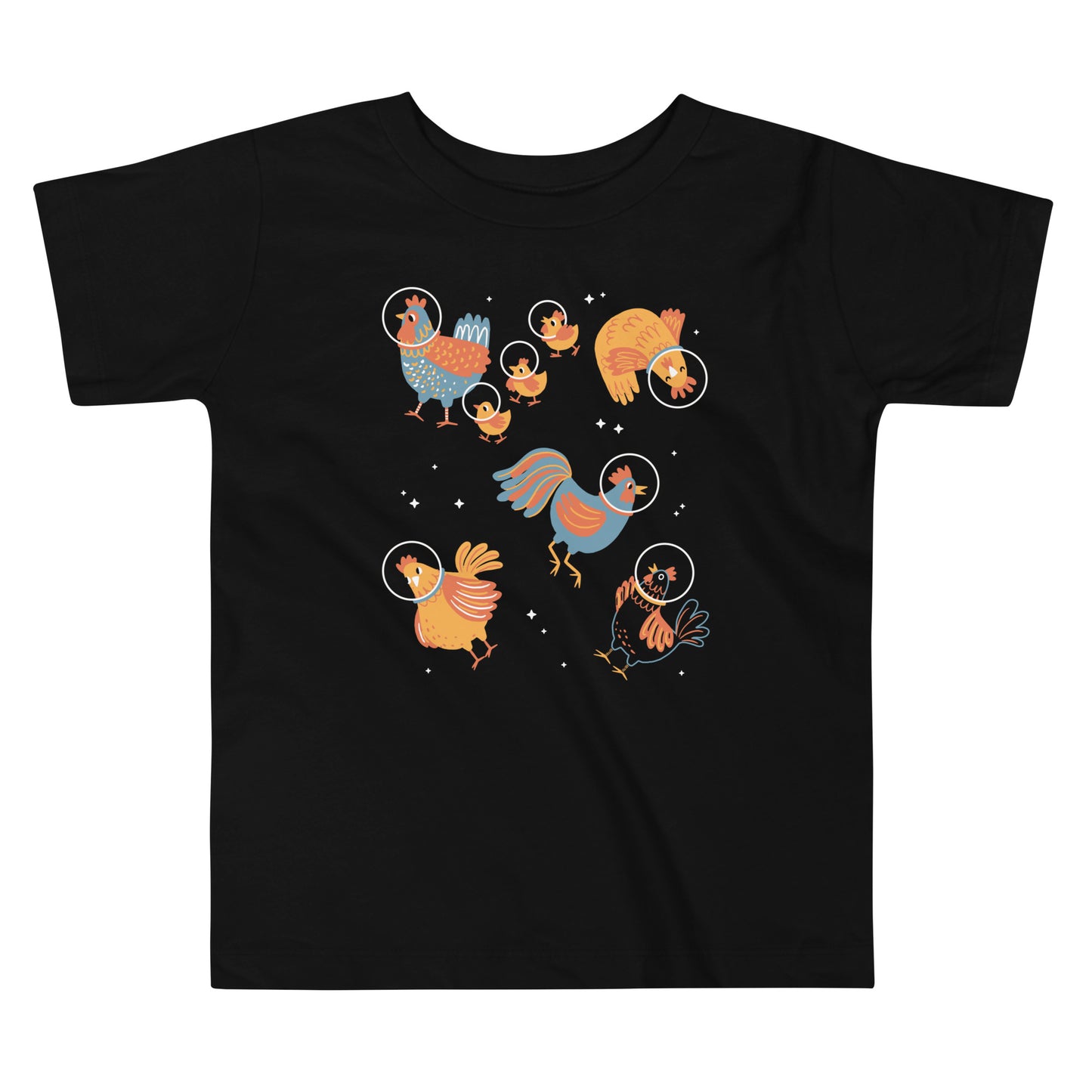 Chickens In Space Kid's Toddler Tee