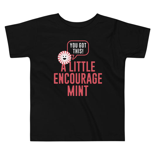 A Little Encourage Mint Kid's Toddler Tee