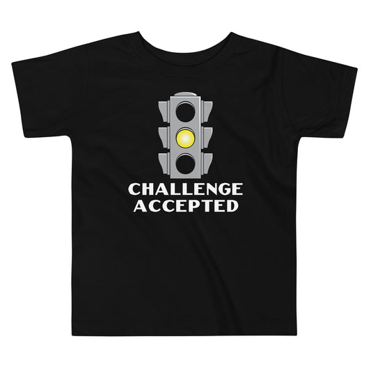 Challenge Accepted Stoplight Kid's Toddler Tee