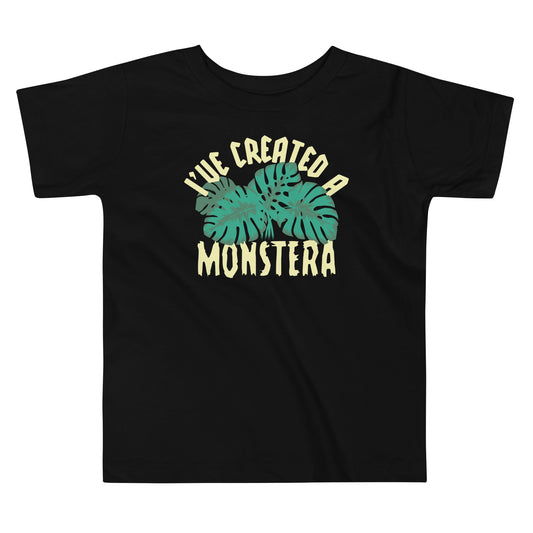 I've Created A Monstera Kid's Toddler Tee