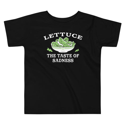 Lettuce, The Taste Of Sadness Kid's Toddler Tee