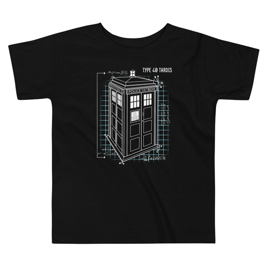 Type 40 Tardis Kid's Toddler Tee