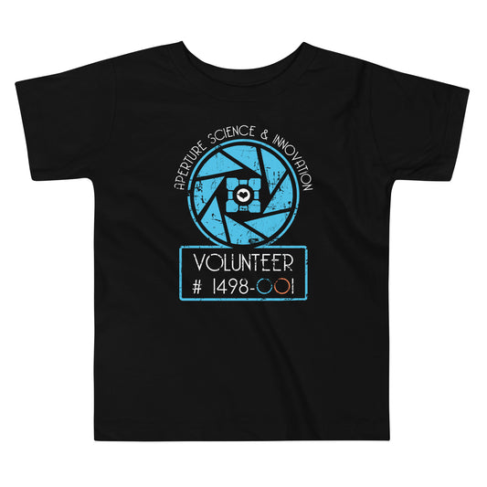 Aperture Science Volunteer Kid's Toddler Tee