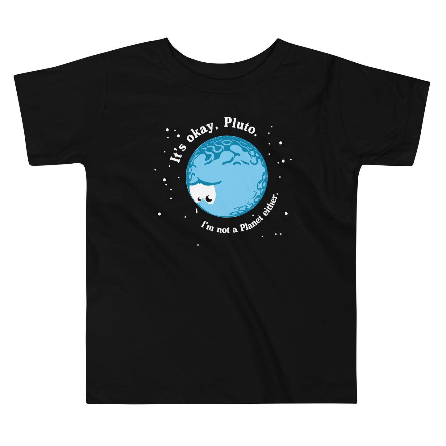 It's Okay Pluto Kid's Toddler Tee