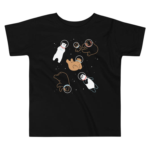 Bears In Space Kid's Toddler Tee