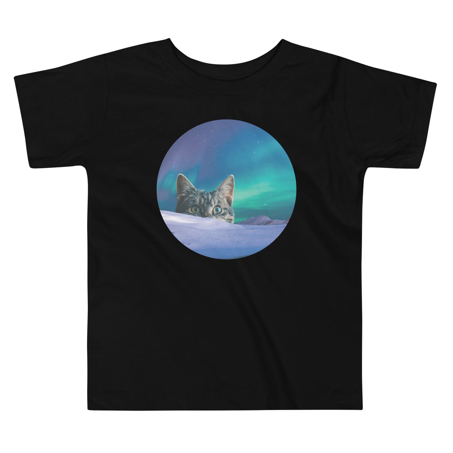 Meowthern Lights Kid's Toddler Tee