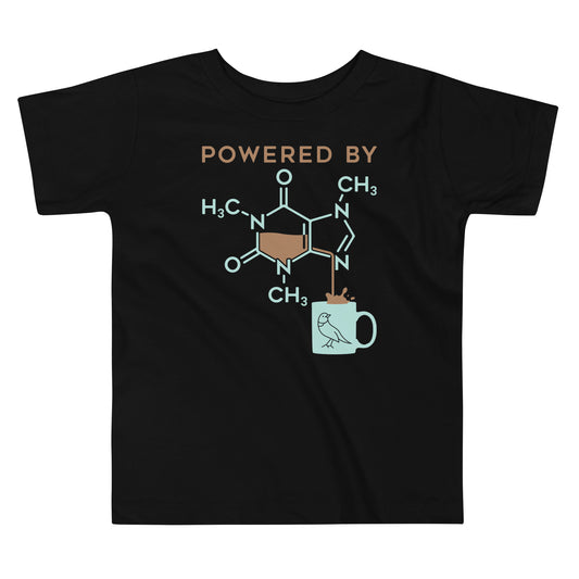 Powered By Caffeine Kid's Toddler Tee