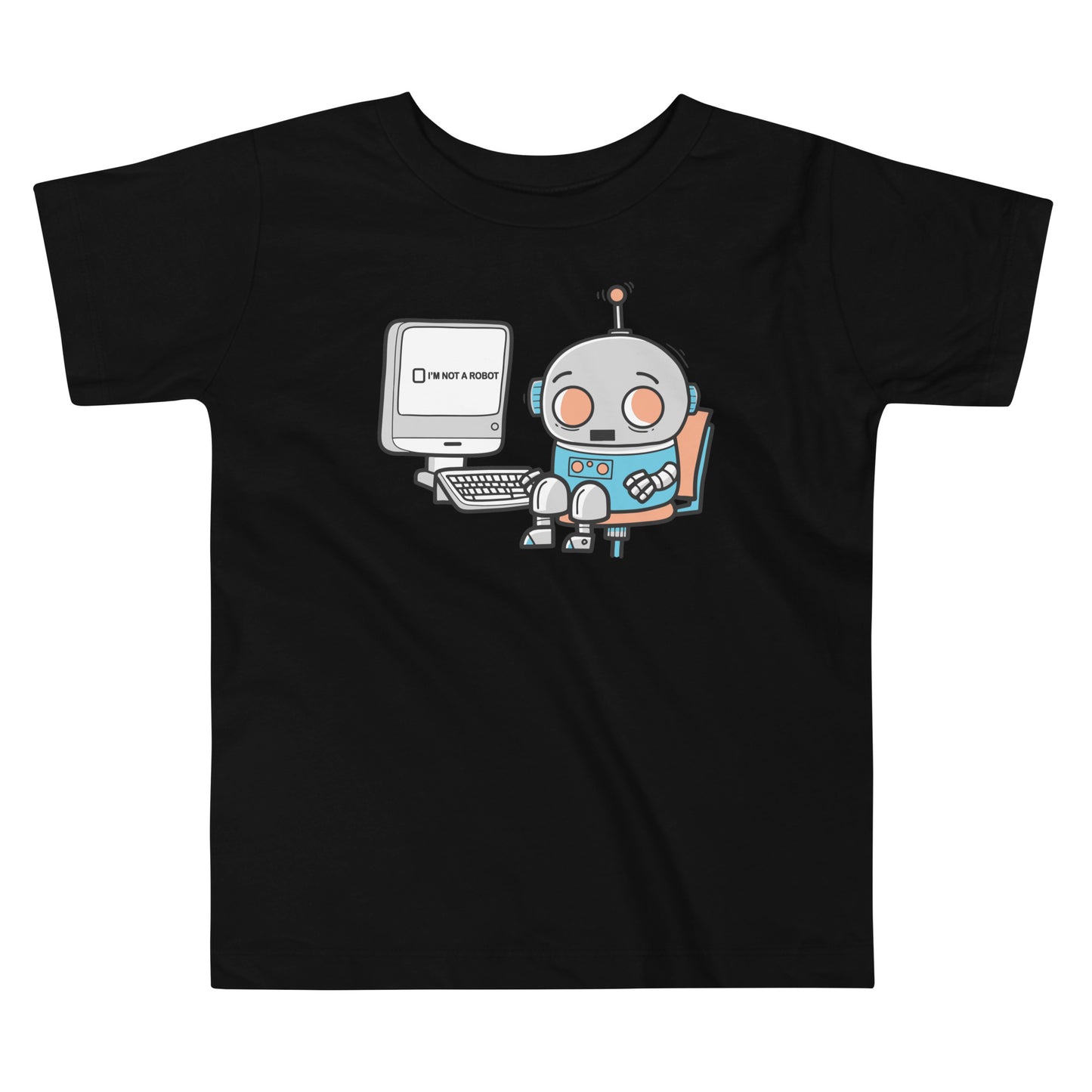 Robot Captcha Kid's Toddler Tee