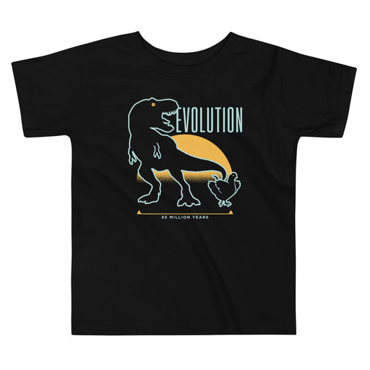 Dinosaur Evolution Kid's Toddler Tee