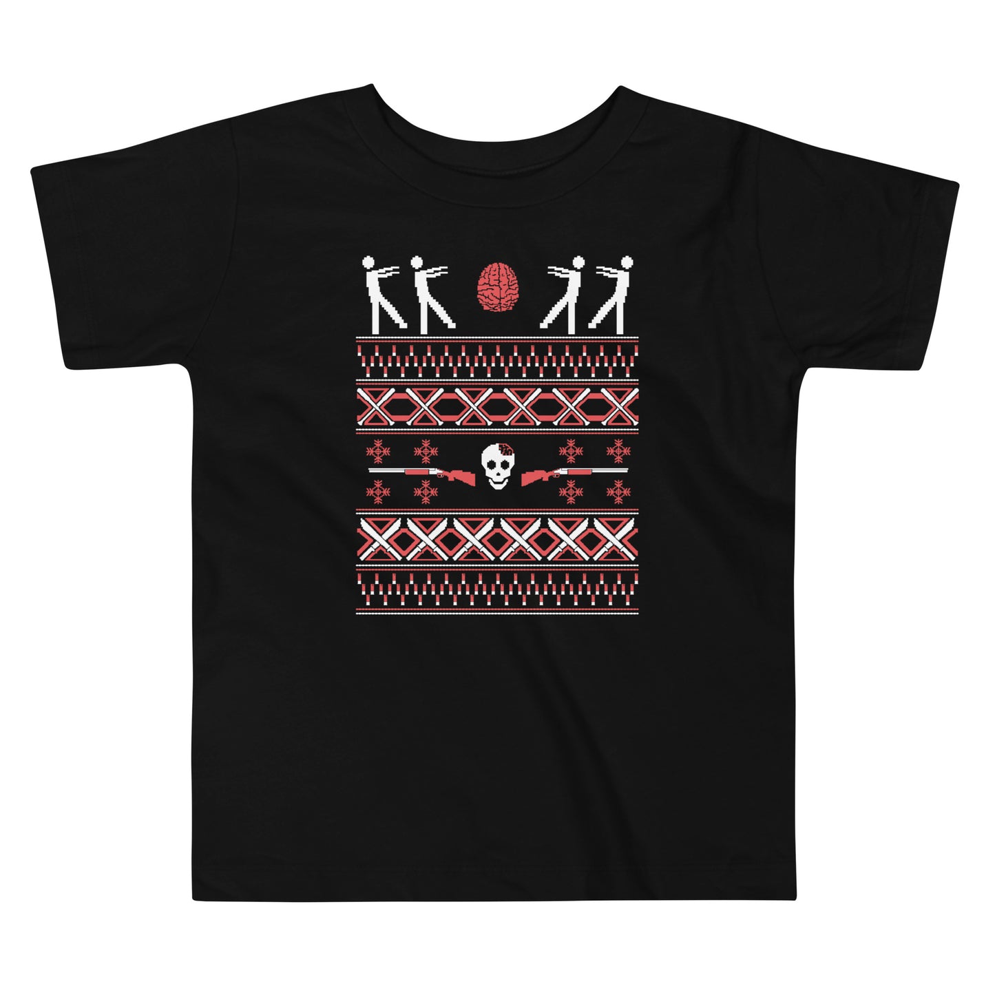 Zombie Christmas Sweater Kid's Toddler Tee