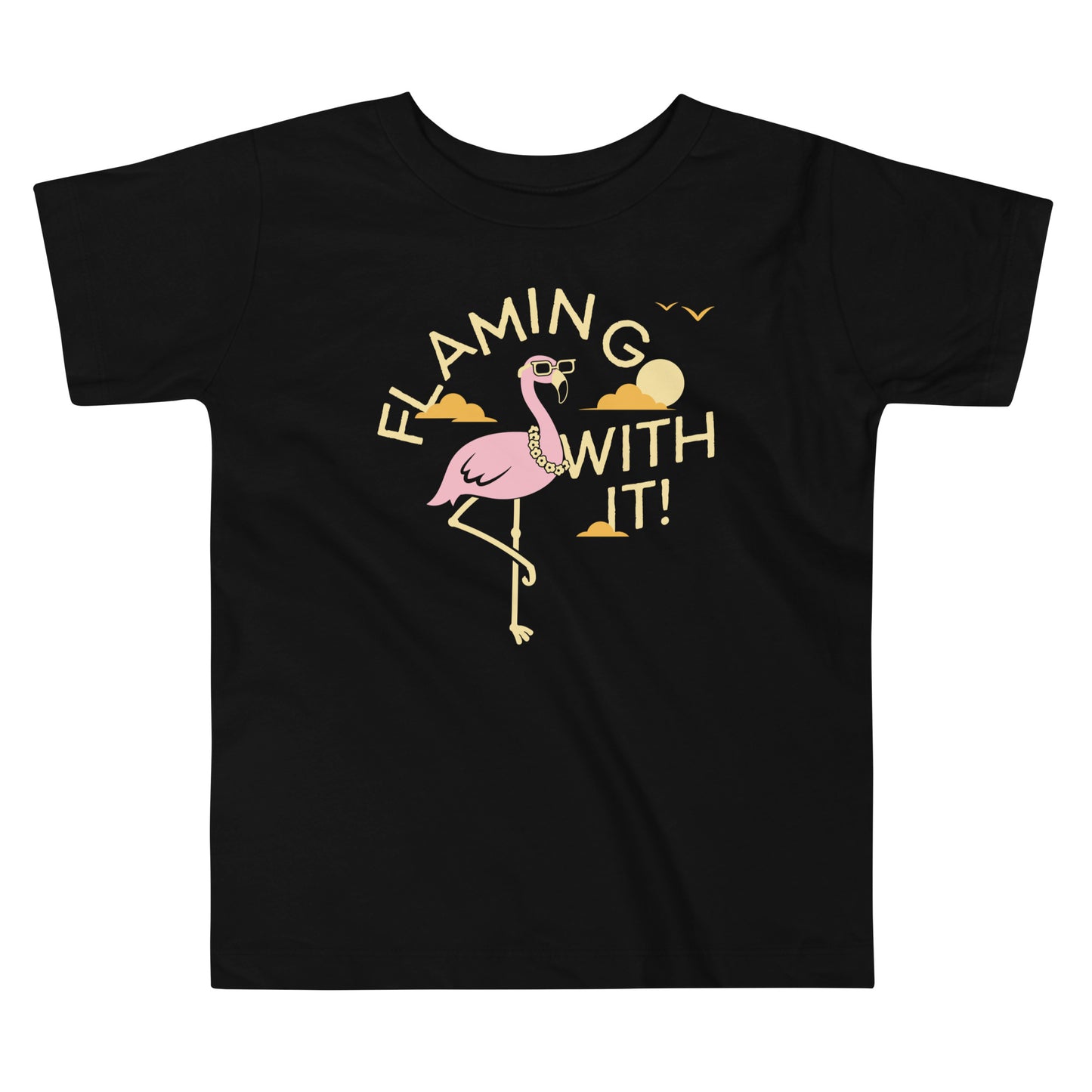 Flamingo With It Kid's Toddler Tee