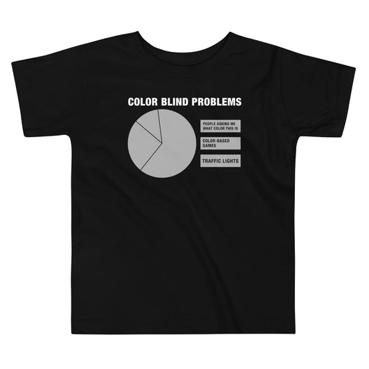 Color Blind Problems Kid's Toddler Tee