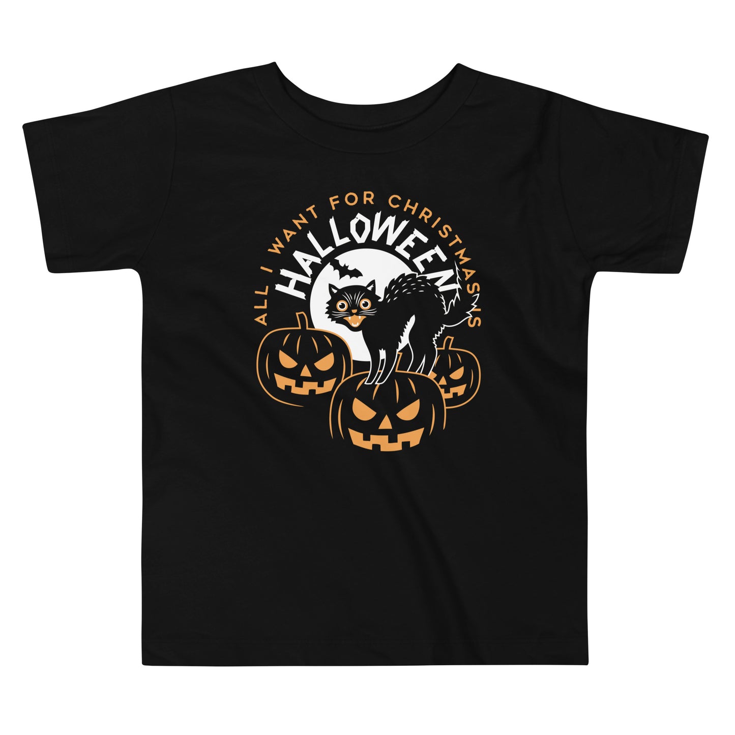 All I Want For Christmas Is Halloween Kid's Toddler Tee