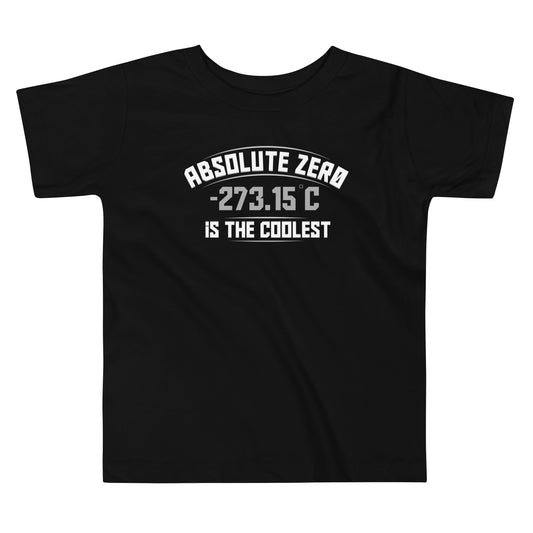 Absolute Zero Is The Coolest Kid's Toddler Tee